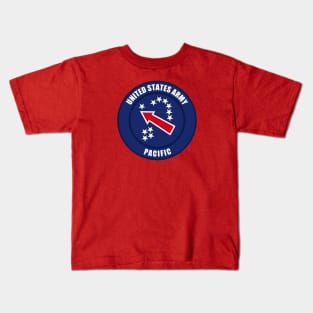 United States Army Pacific Patch Kids T-Shirt